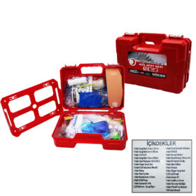 BÜYÜK ACİL AFET - DEPREM YARDIM SETİ PLASTİK ÇANTALI (K0)