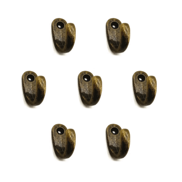 Büyük Tekli Fincan Askı, Dekor Askısı - Antik, 100 Adet, 12x23x30 Mm - Görsel 2