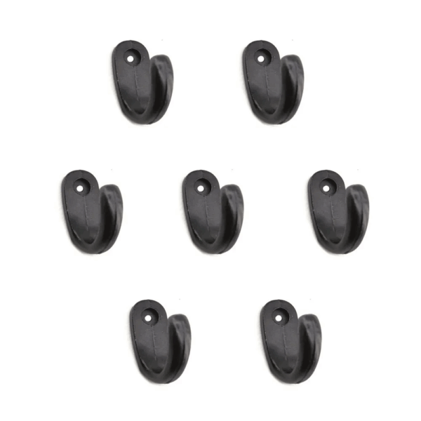 Büyük Tekli Fincan Askı, Dekor Askısı - Siyah, 12x23x30 Mm - Görsel 2