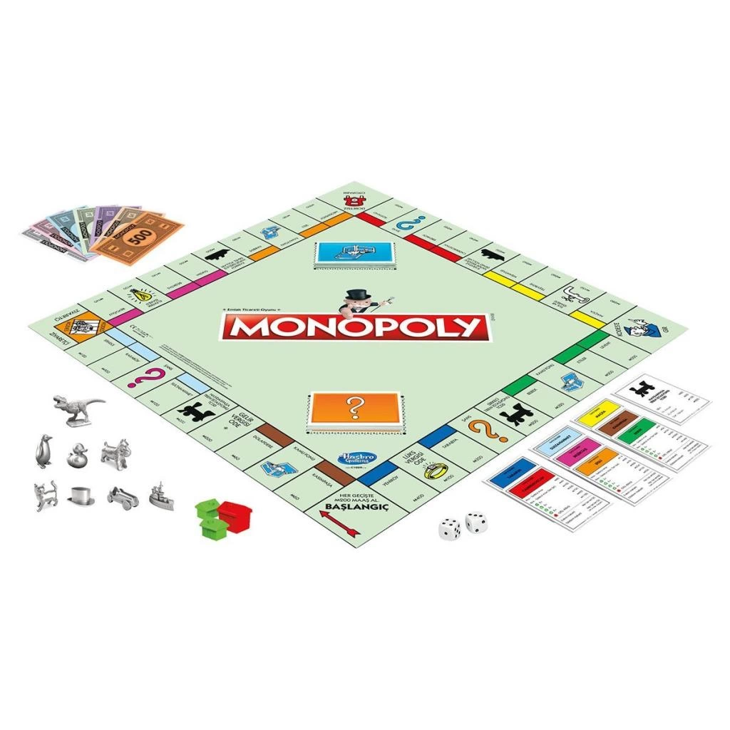 C1009 Hasbro Gaming - Monopoly +8 yaş - Görsel 2