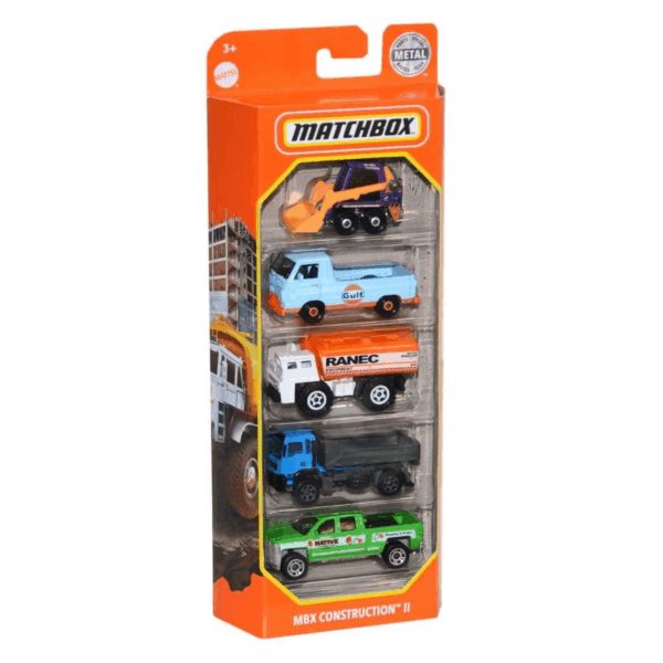 Çocuk C1817 Matchbox™ 5'li Araba Seti / Asorti Seçilemez. Erkol Özel Kampanya Fiyatı - Görsel 2