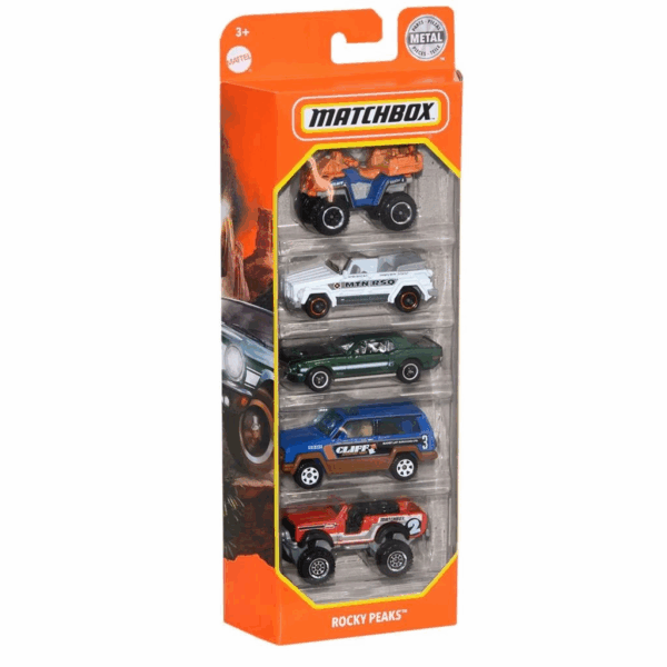 Çocuk C1817 Matchbox™ 5'li Araba Seti / Asorti Seçilemez. Erkol Özel Kampanya Fiyatı - Görsel 3