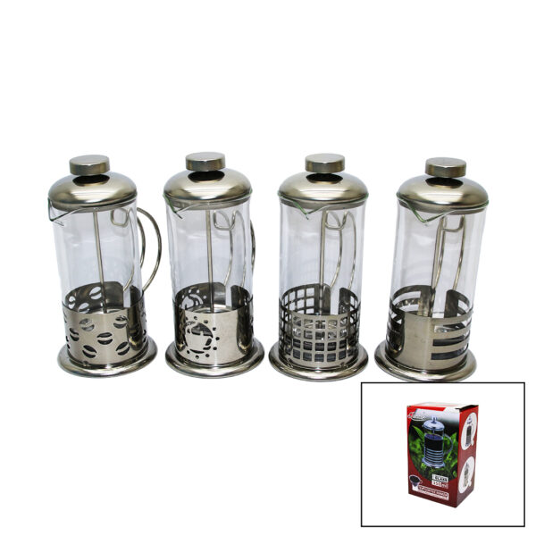 CAM BİTKİ SÜZGEÇİ METAL KAFES - KAPAK 350ML (K0)