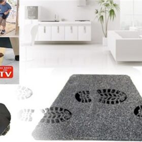Çamaşır Makinesinde Yıkanabilir Kir Toz Emici Mikrofiberli Paspas (K0)