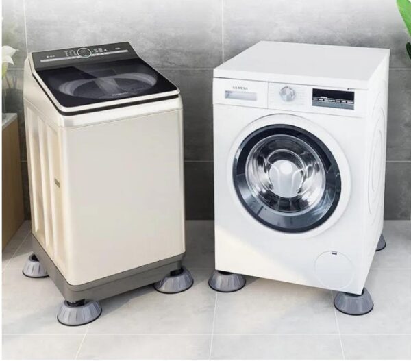 Çamaşır Makinesi Titreşim Engelleyici Stoper GRİ 4 lü Set (K0) - Görsel 3