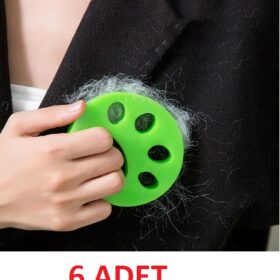 Çamaşır Makinesi Ve Evcil Hayvanlar İçin Tüy Toplayıcı Yıkanabilir Aparat 6 Adet (K0)