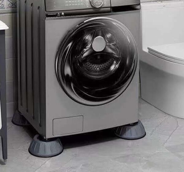 Çamaşır Makinesi Kayma Ve Titreşim Engelleyici - Gürültü Emici Aparatlar 4 Lü Set (K0)