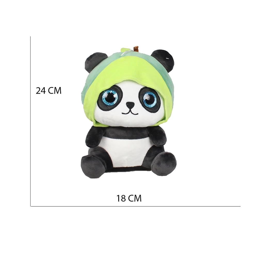 Çocuk Camgöz Panda Hediyelik Peluş Oyuncak 24 cm - Görsel 5