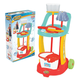 Çocuk Candy & Ken Temizlik Arabası Temizlik Oyun Seti