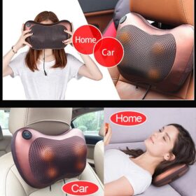 Car Home Ovmalı Masaj Yastığı, Araç Boyun Masaj Aleti (K0)