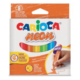 Carioca Pastel Boya Kalemi Fosforlu 8li
