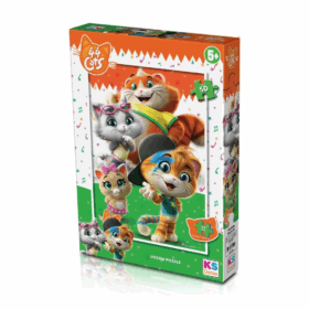 Çocuk CAT 709 44 Kedi Puzzle 50 Parça - Ks Puzzle