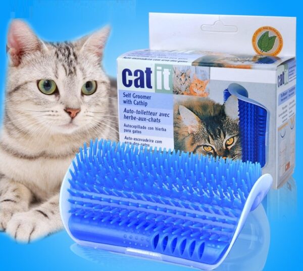 Kedi Kaşınma Aparatı Mavi (K0)