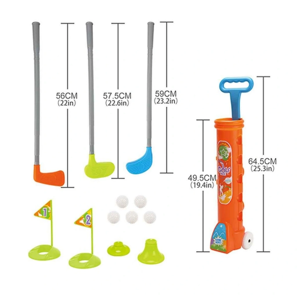 Çekçek Arabalı Golf Seti - Görsel 3