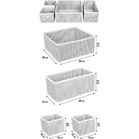 Çekmece Düzenleme Kutu Seti Organizer 4lü Set (K0)