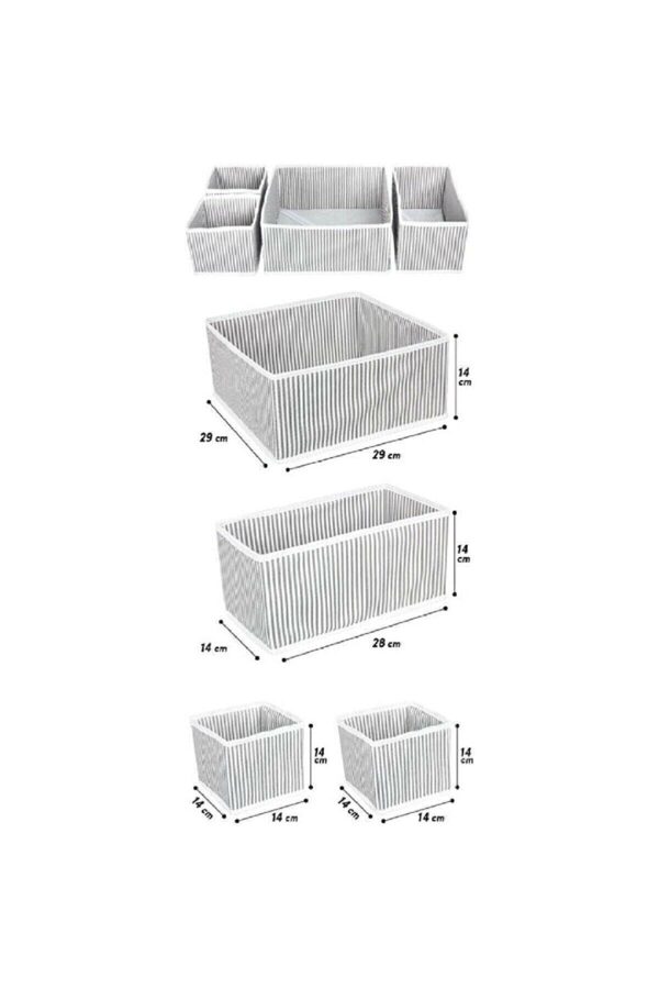 Çekmece Düzenleme Kutu Seti Organizer 4lü Set (K0) - Görsel 2
