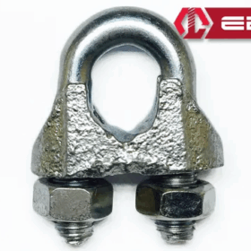 Çelik Halat Bağlama, Düğüm, Klemens 10 Mm - 25 Adet