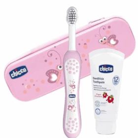 Chicco Diş Fırça Seti Pembe