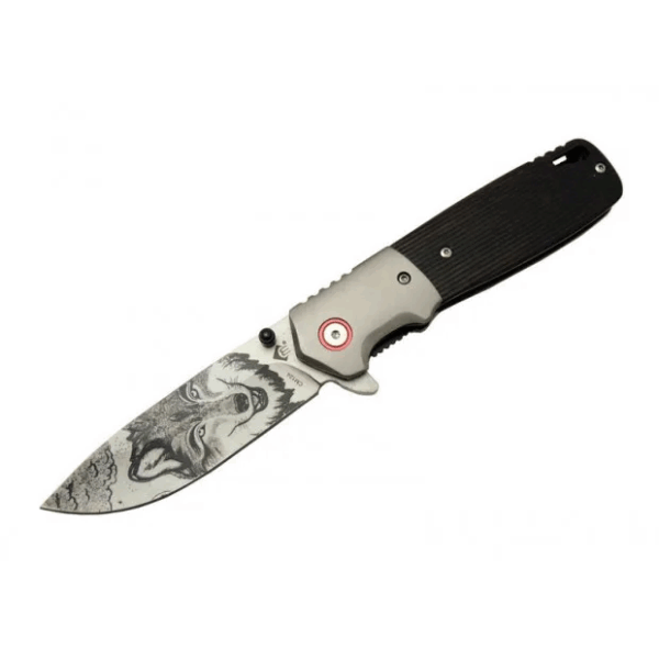 Chongming Cm124 Çakı Kurt 21 Cm Manuel, Kemerlikli