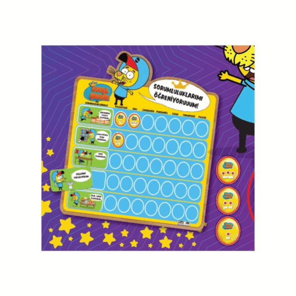 Çocuk CHV-102049 Chiva Sorumluluk Takvimi - Görsel 2