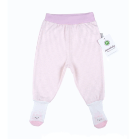 Ciccim Baby Çizgili Çoraptolon 4647 Pembe