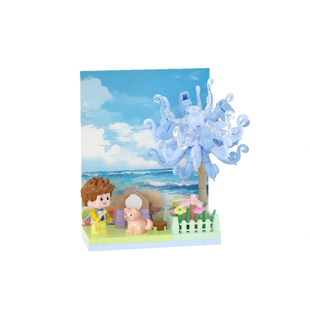 Çiçek ve Figür Serisi 3D Puzzle - Görsel 3