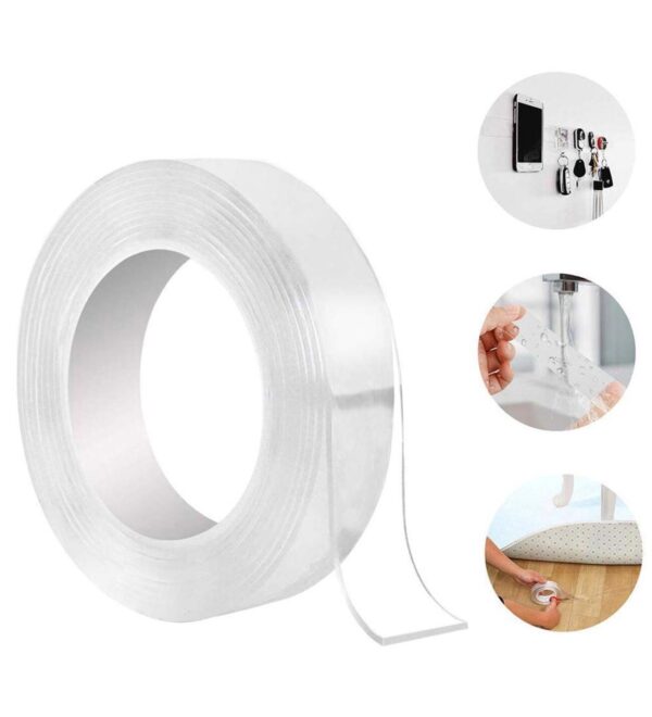 Çift Taraflı Bant 3 Cm 2 Metre (K0) - Görsel 4