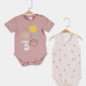 Çimpa PL20765 Panolino 2li Body Pembe-Lila