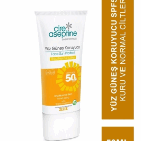 Cire Aseptine Sun Yüz Güneş Koruyucu Krem Kuru ve Normal Ciltler 50 SPF 50ml