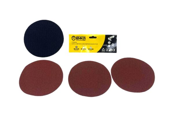 CIRTLI DİSK ZIMPARA 115MM YEDEKLİ (K0)