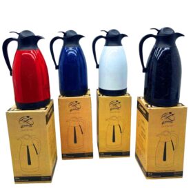 CKR-2077 2LT RENKLİ - MERMER DESEN SERİSİ MİX ÇELİK TERMOS (K0)