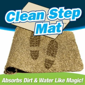 Clean Step Mat Yıkanabilir Mikrofiber Kir Toz Emici Iç-dış Ortam Paspas