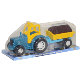 Çocuk CN2037-2039CN  Vakumlu Traktör Taşıyıcı 33 cm -Halitcan Oyuncak