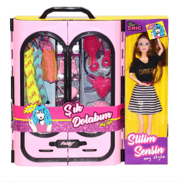 Çocuk 02441 Oydaş, Anlily Bebek ve Elbise Dolabı - Görsel 4