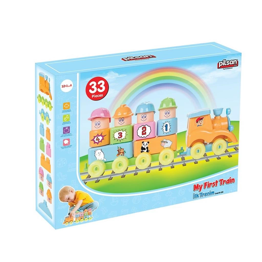 Çocuk 03 228 Pilsan İlk Trenim 33 Parça - Görsel 3