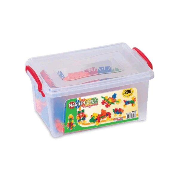 Çocuk 03147 Dede Magic Puzzle 200 Parça - Görsel 3