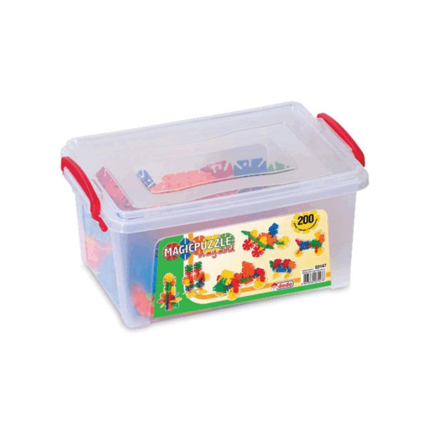 Çocuk 03147 Dede Magic Puzzle 200 Parça - Görsel 4