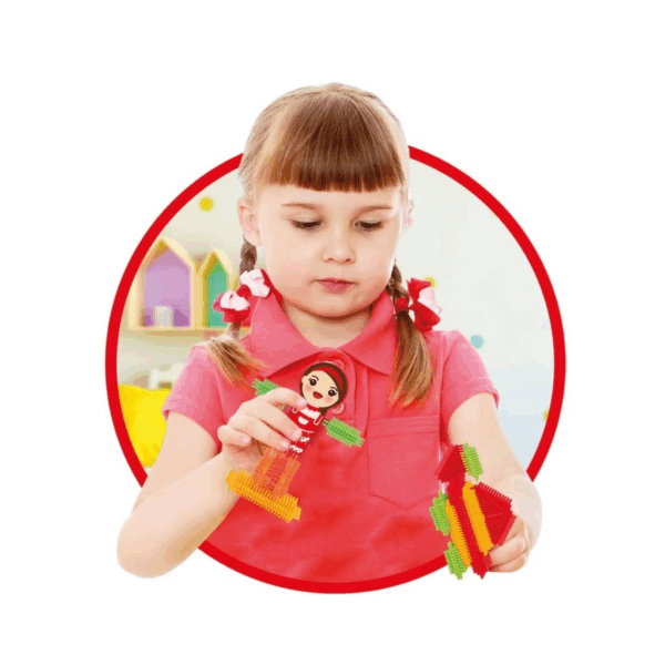 Çocuk 03316 Kaktüs Blokları 80 Parça -Dede - Görsel 5