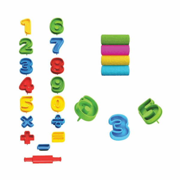 Çocuk 03552 3D Rakamlar Hamur Set 200 gr  -Dede - Görsel 3