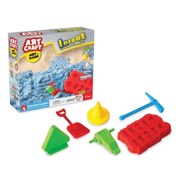 Çocuk 03614 Dede, Artsand İnşaat Kum Seti 500 gr - Görsel 2