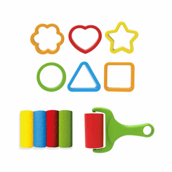 Çocuk 03682 Art Craft Geometrik Şekiller Hamur Set 200 gr - Görsel 3