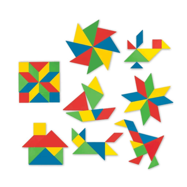 Çocuk 03698 Tangram 28 Parça -Dede - Görsel 3