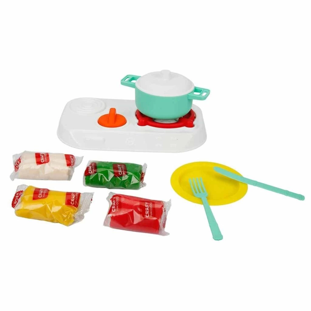 Çocuk 2010 Crafy Sevimli Mutfak 200 gr. 10 Parça - Görsel 5