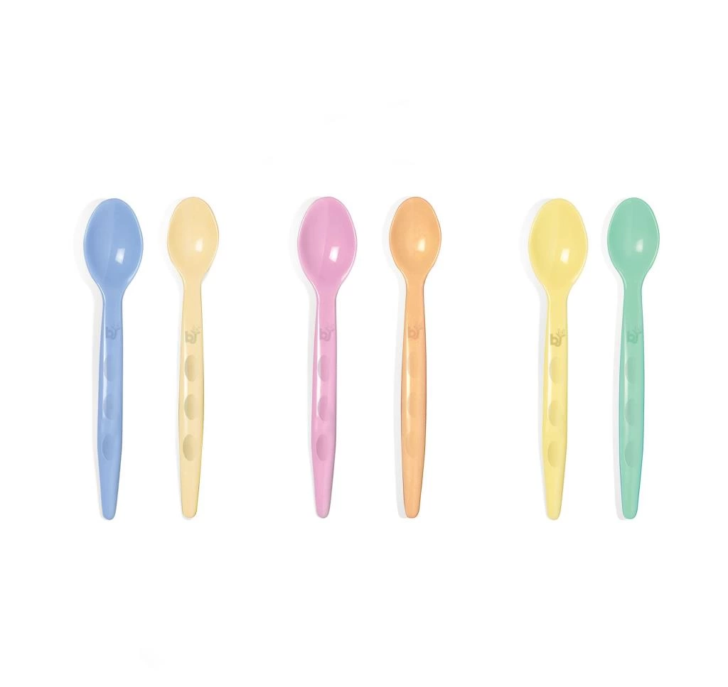 Çocuk 2Li Mama Kaşığı 494 Pembe-Sarı - Görsel 2