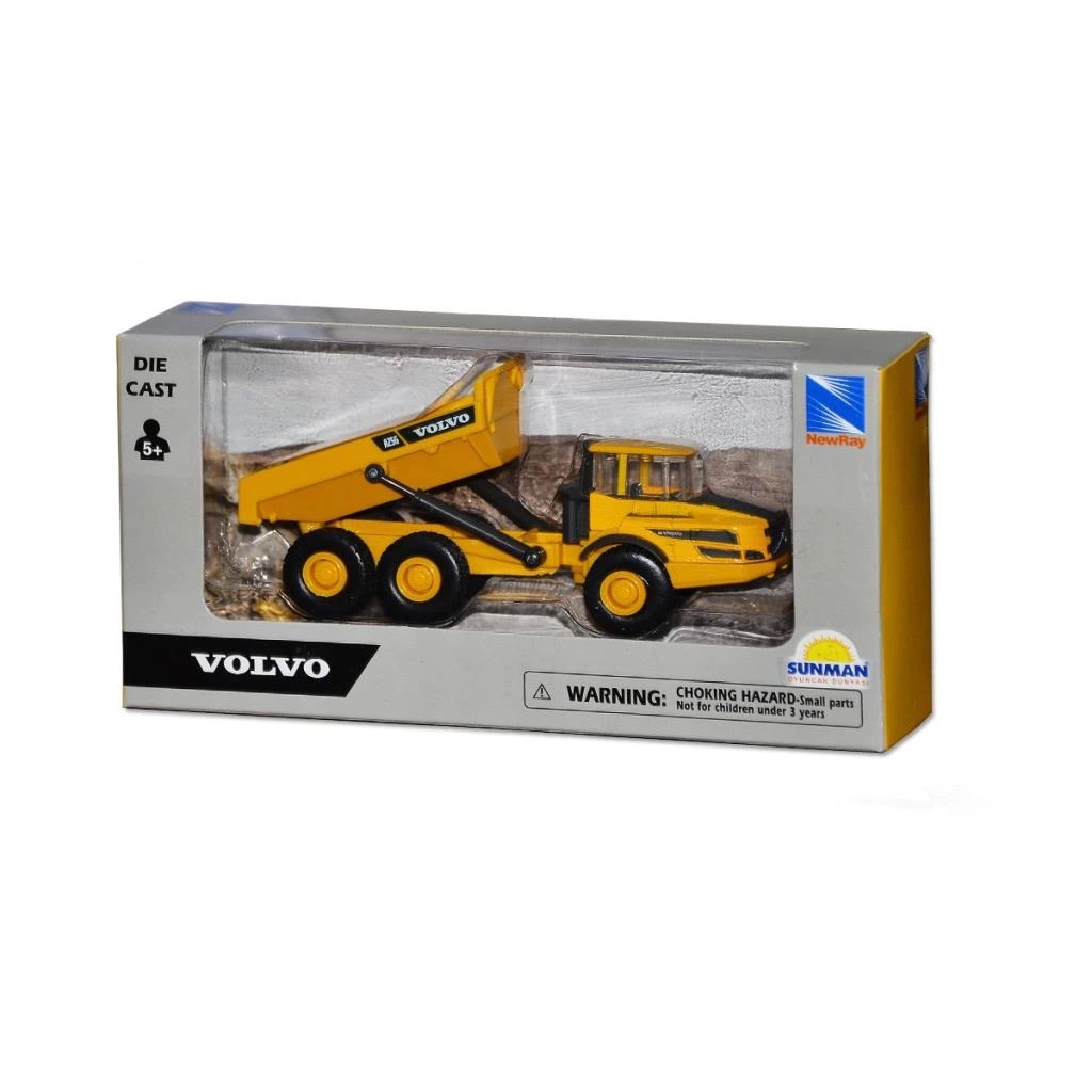 Çocuk 32093 Volvo Mini İnşaat Araçları - Görsel 4