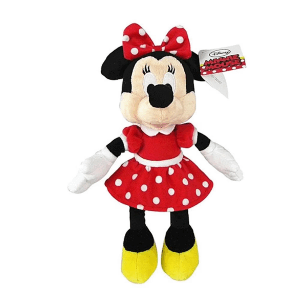 Çocuk 3414 Peluş Minnie  Kırmızı Elbiseli 25 cm -Sunman - Görsel 2