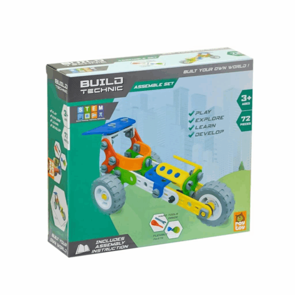 Çocuk 4100100-2 Yap Boz Araçlar Sök Tak  -Asya - Görsel 3