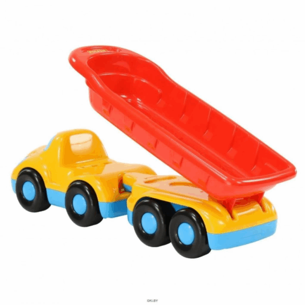 Çocuk 48486 Polesie Yarı Römorklü Damperli Kamyon - Görsel 5