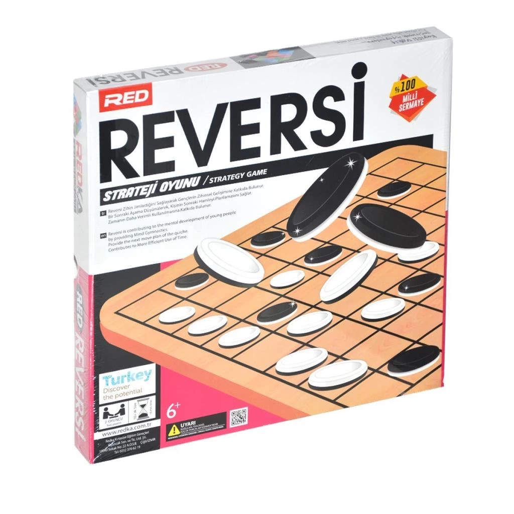 Çocuk 5128 Redka Ahşap Reversi - Görsel 2