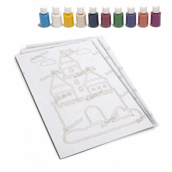 Çocuk 5454 Kumtoys Kum Boyama Seti - Görsel 3
